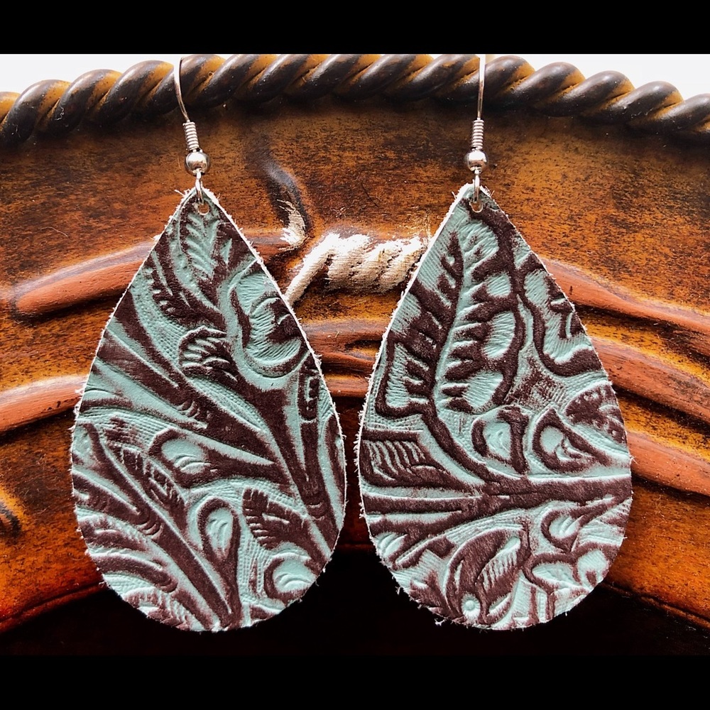 Genuine Leather Earring